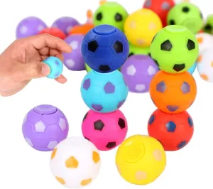 9-32pcs Mini Fidget Spinner Soccer Ball Toy for Kid Boy Girl, Soccer Party Favor, Bulk Kid Prize for School Classroom, Small Return Gifts for Kids Bitdhday Goodie Bags Stuffers Treasure Box Prize