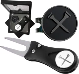 Adhere Golf Ball Markers Personlized Logo Enamel with A Strong Magnetic Hat Clips A Premium Golf Gifts for Golfer