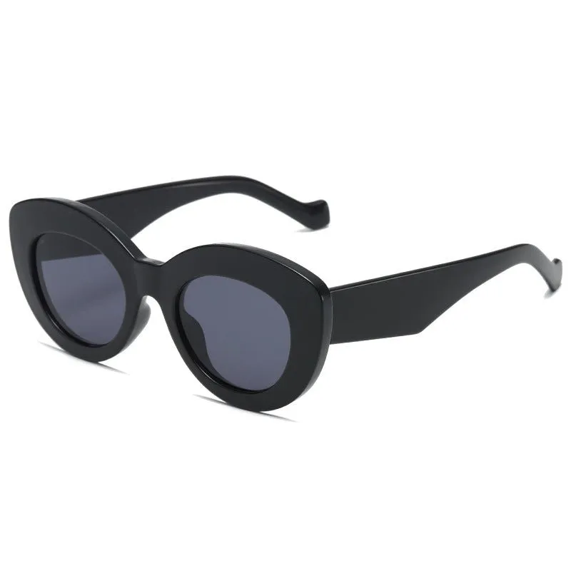 Cat Eye Hawksbill Retro Sunglasses