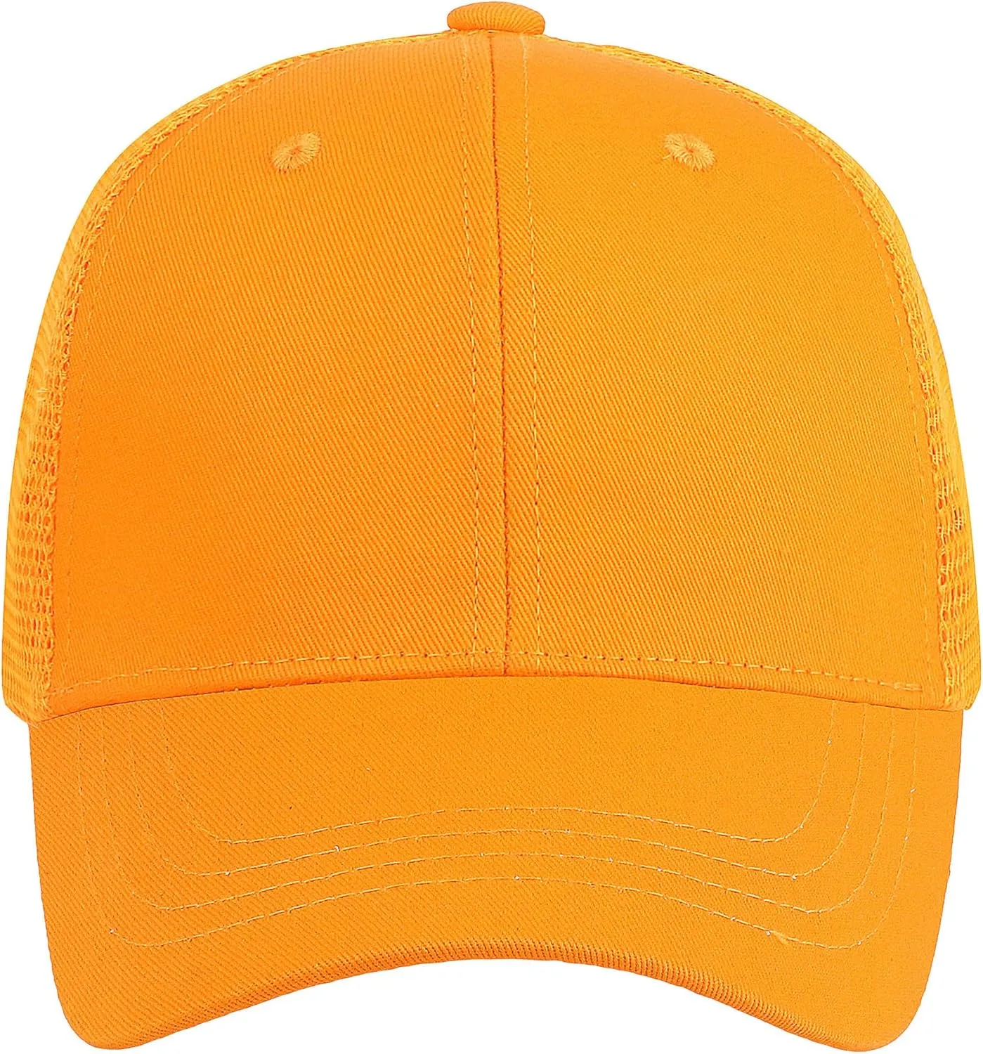 Falari Trucker Hat Baseball Cap Structured Plain Design 6 Panel, Adjustable Size