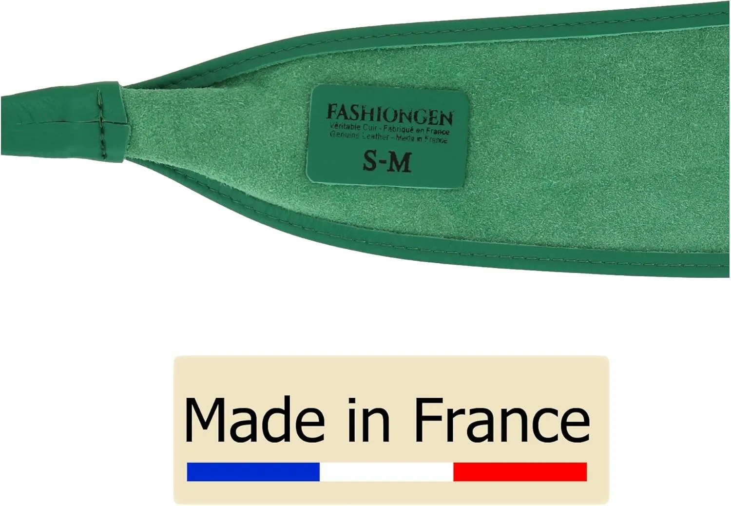 FASHIONGEN - Woman Italian leather Obi belt, CASSIANE