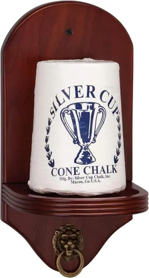 Fat Cat by GLD Products Chalk Cone and Chalk Holder Cone Mahogany