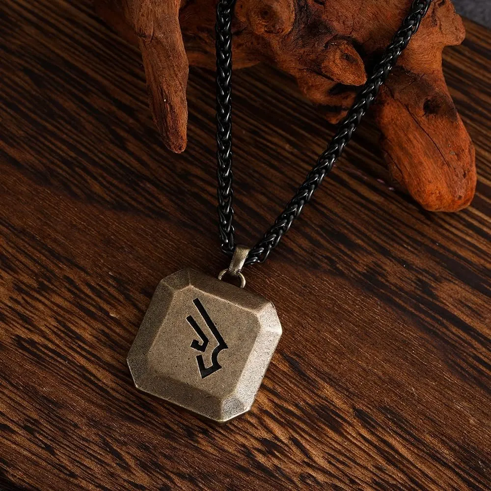 Final Fantasy XIV Real Stainless Steel Dark Knight Red Mage Reaper White Mage Dancer Soul Crystal Necklace Charm Endwalker Final Fantasy 14 Job Stone Necklaces FF14