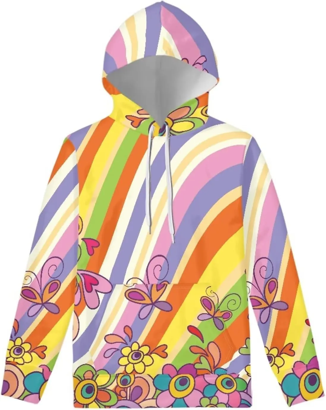 JEOCODY Women Casual Hoodie Long Sleeve Sweatshirt with Pocket