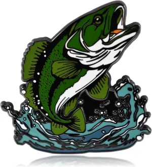 Largemouth Bass Enamel Pin