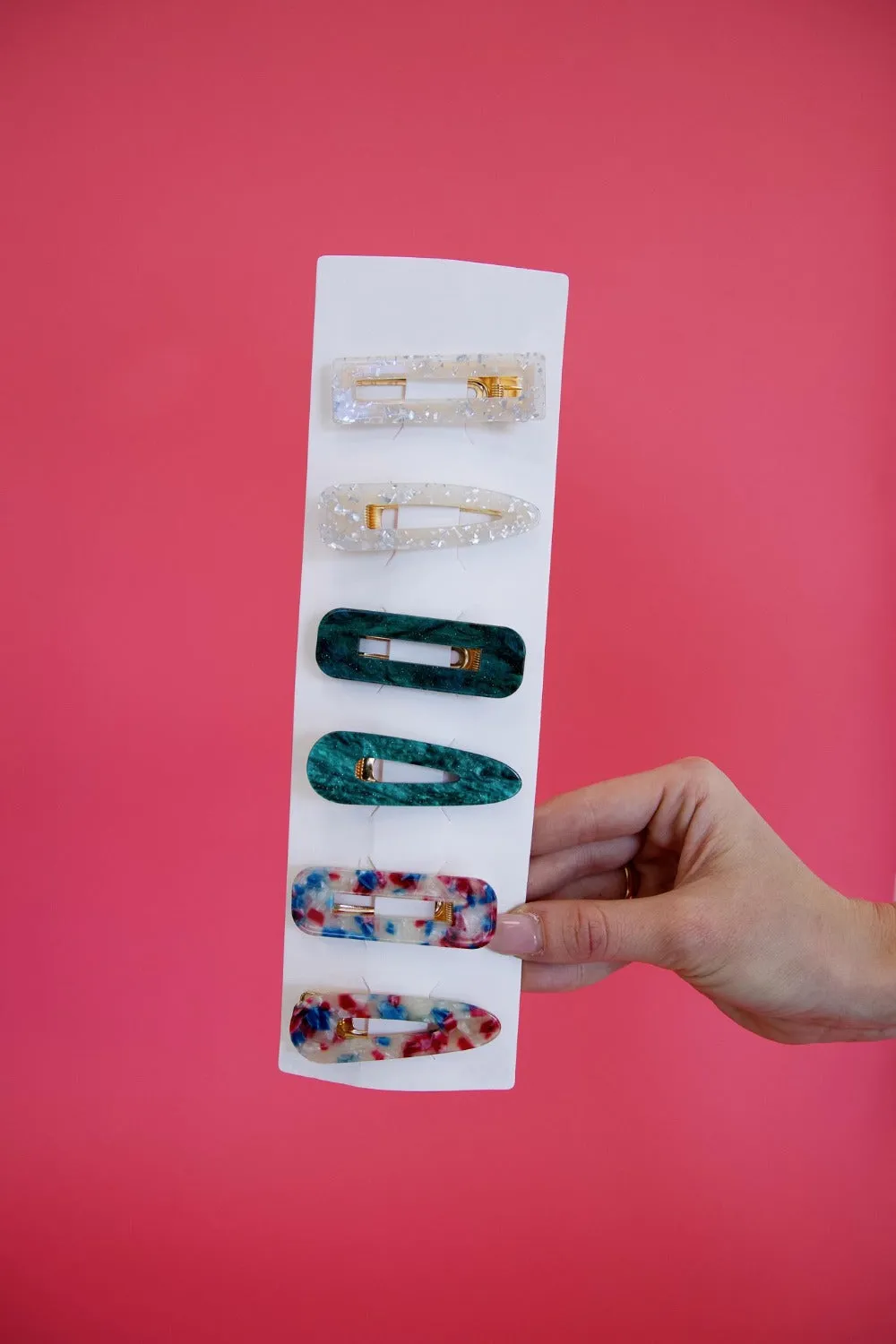 maggie hair clip set - final sale