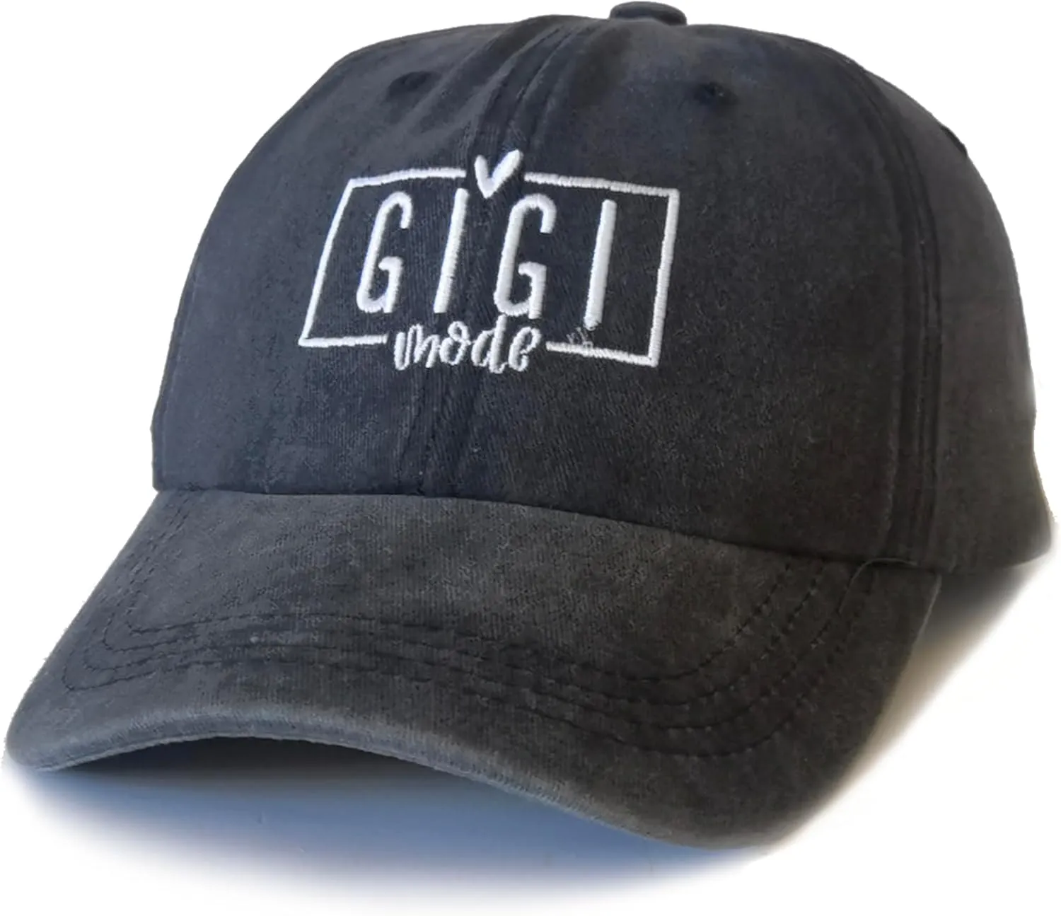 Nana Mimi Gigi Hats for Women Embroidered Washed Adjustable Baseball Cap for Mom Grandma