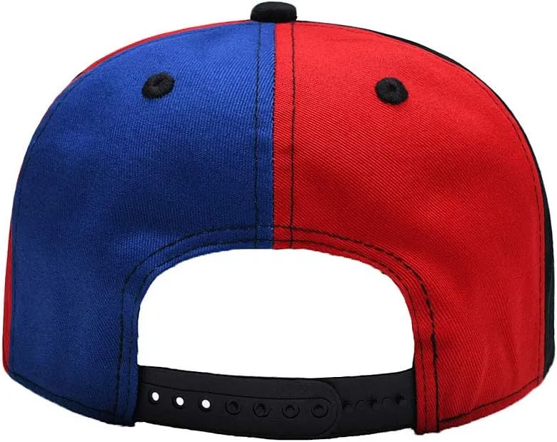 Quanhaigou Adjustable Snapback Hat for Men Women,Unisex Hip Hop Baseball Cap Flat Bill Brim Dad Hats
