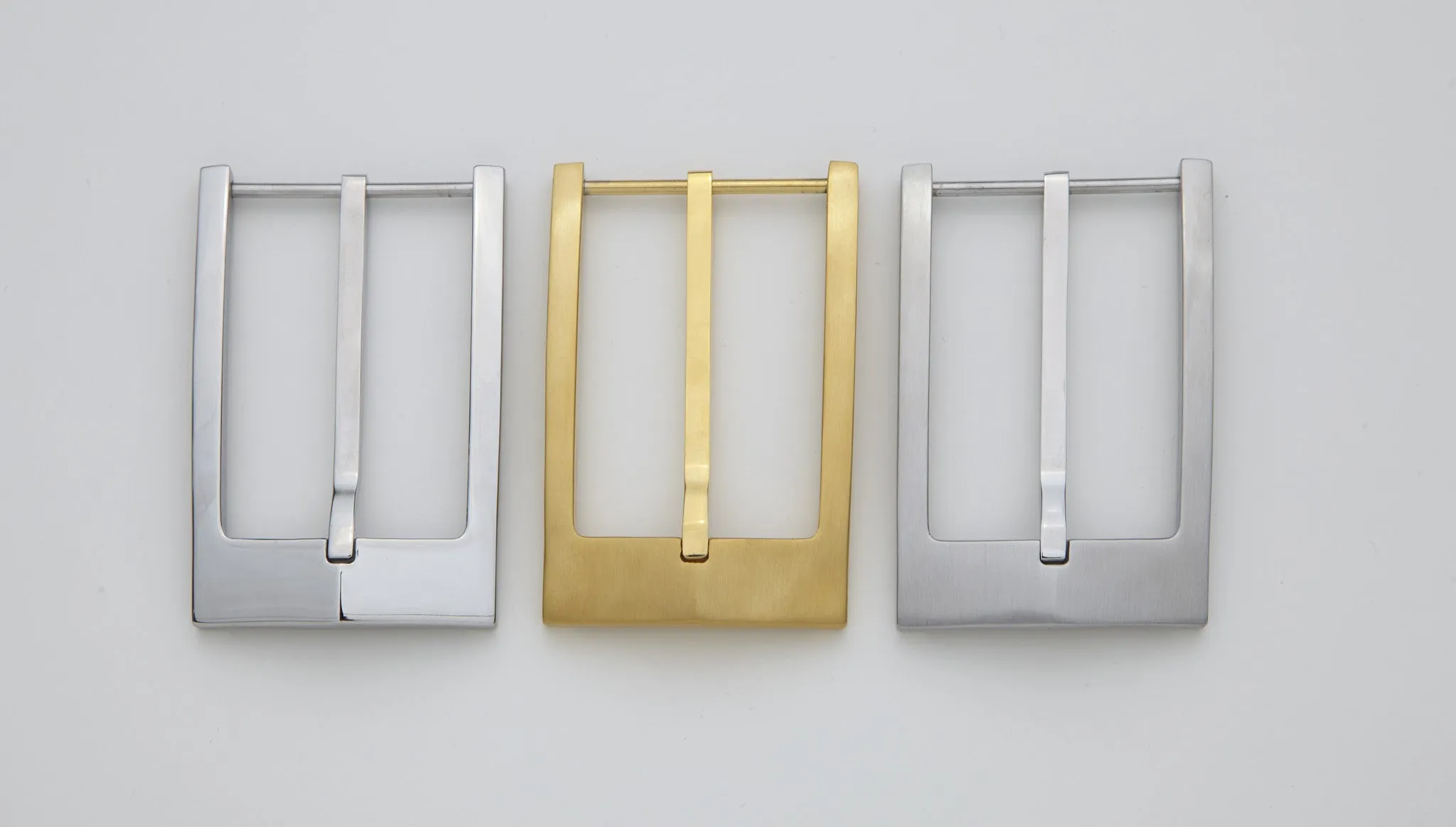 R Style Stainless Steel 1 3/8" - 35mm Buckle