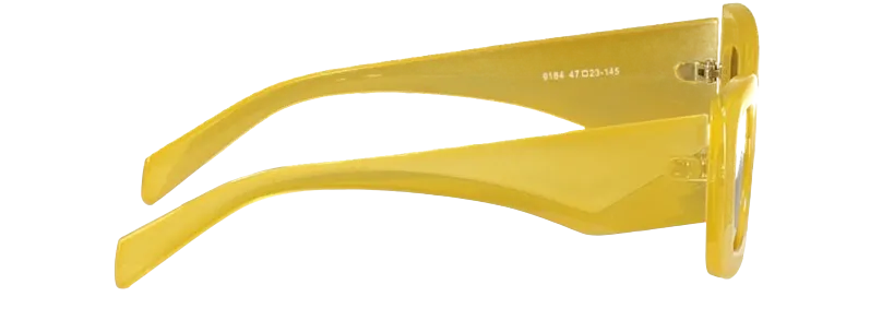 Valeye Yellow The Val Sunglasses One Size